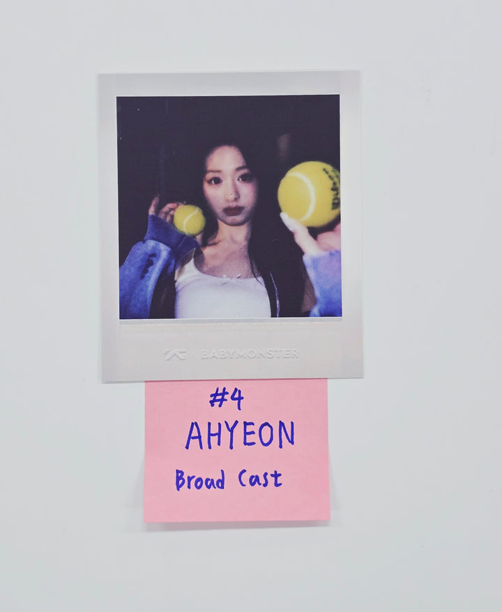 BABYMONSTER "REALLY LIKE YOU" - Broadcast Polaroid type Photocard [26.02.10]