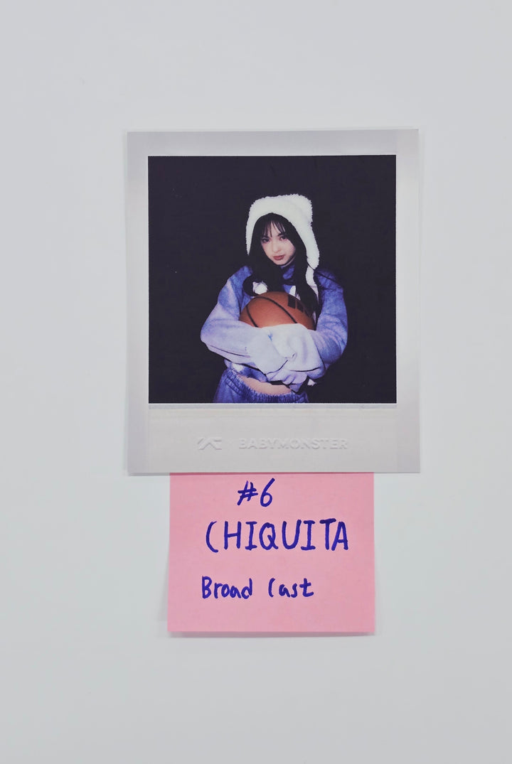 BABYMONSTER "REALLY LIKE YOU" - Broadcast Polaroid type Photocard [26.02.10]