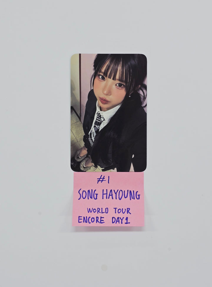 Fromis_9 "NOW TOMORROW" - ENCORE World Tour DAY 1 Enterance Photocard [26.02.10]