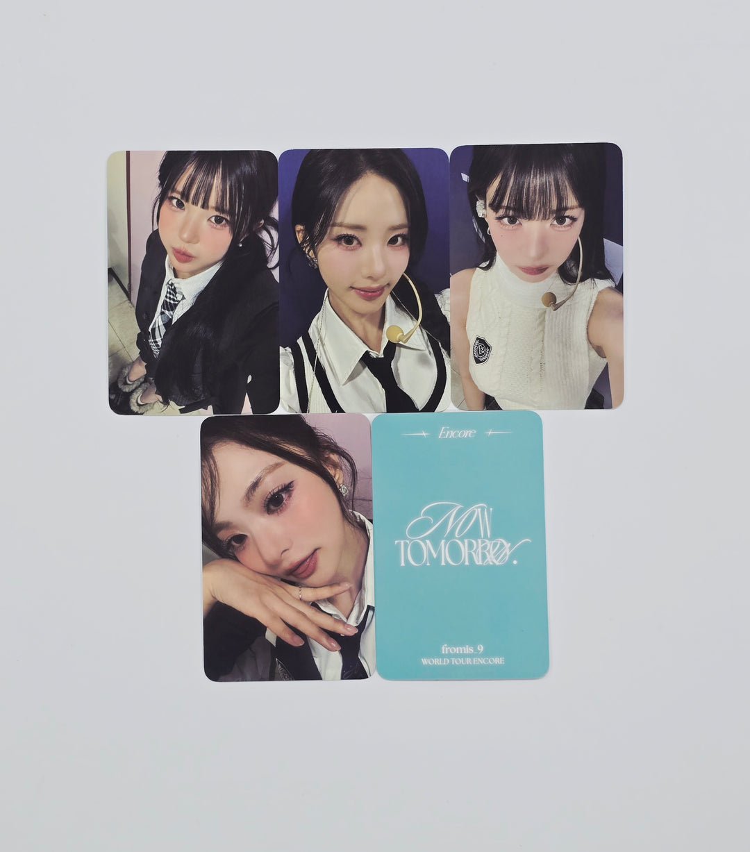 Fromis_9 "NOW TOMORROW" - ENCORE World Tour DAY 1 Enterance Photocard [26.02.10]