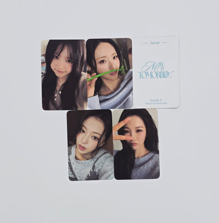Fromis_9 "NOW TOMORROW" - ENCORE World Tour DAY 2 Enterance Photocard [26.02.10]