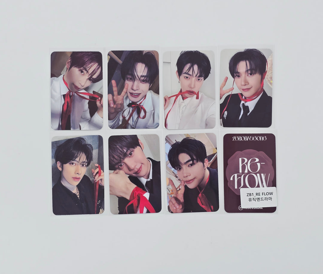 ZeroBaseOne "RE-FLOW" - Music & Drama Pre-Order Benefit Photocard [26.02.10]