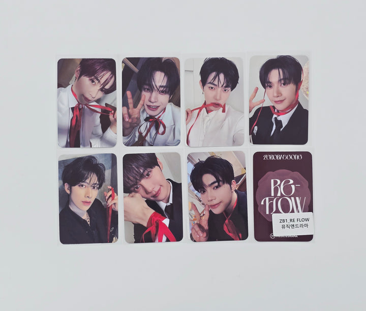 ZeroBaseOne "RE-FLOW" - Music & Drama Pre-Order Benefit Photocard [26.02.10]