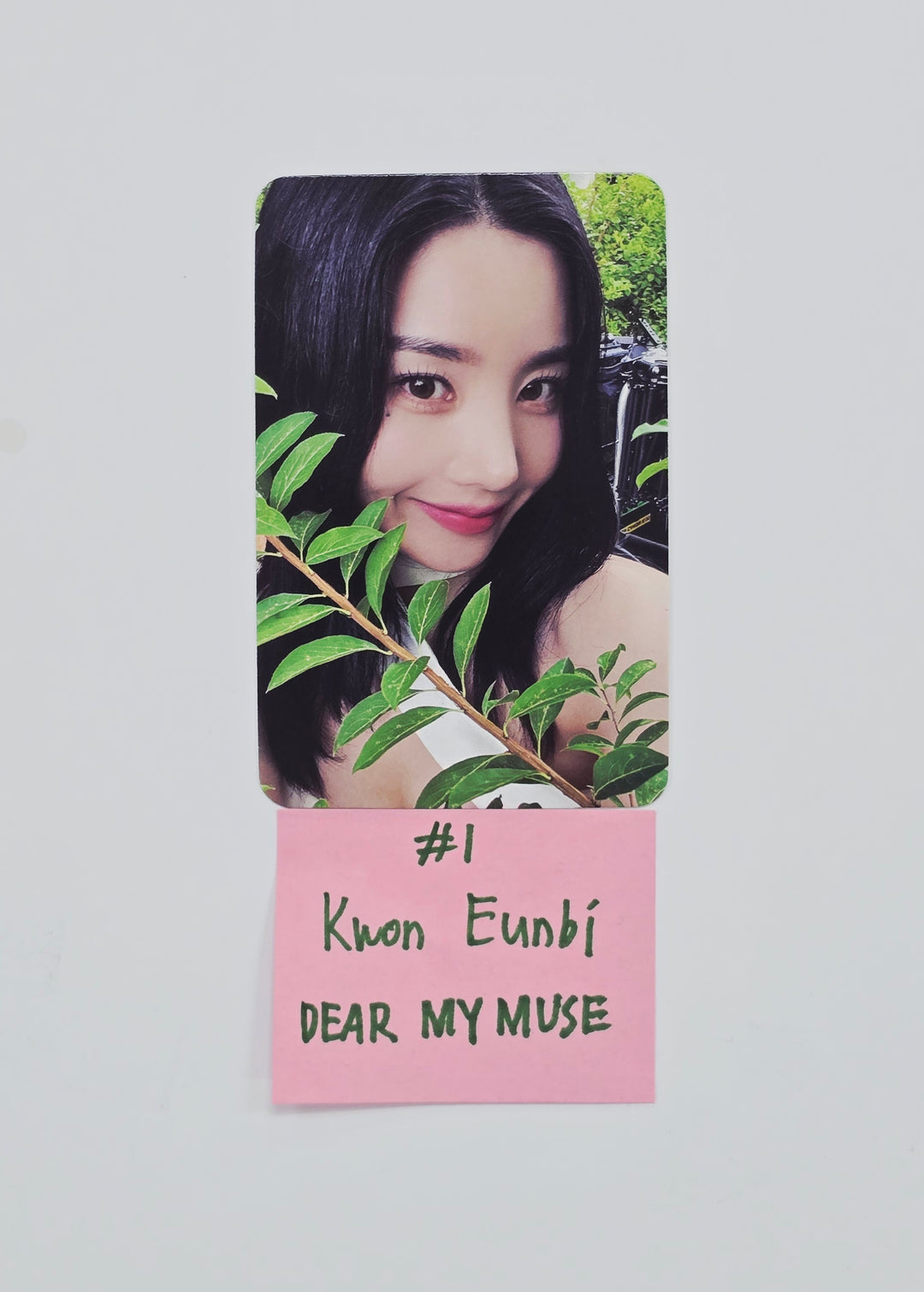 Kwon Eunbi 1st single "The Flash" - Dear My Muse Fansign Event Photocard [26.02.10]
