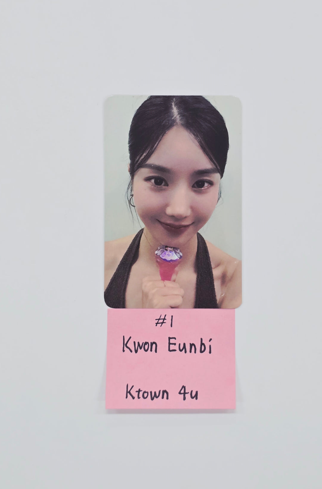 Kwon Eunbi 1st single "The Flash" - Ktown4U Fansign Event Photocard [26.02.10]