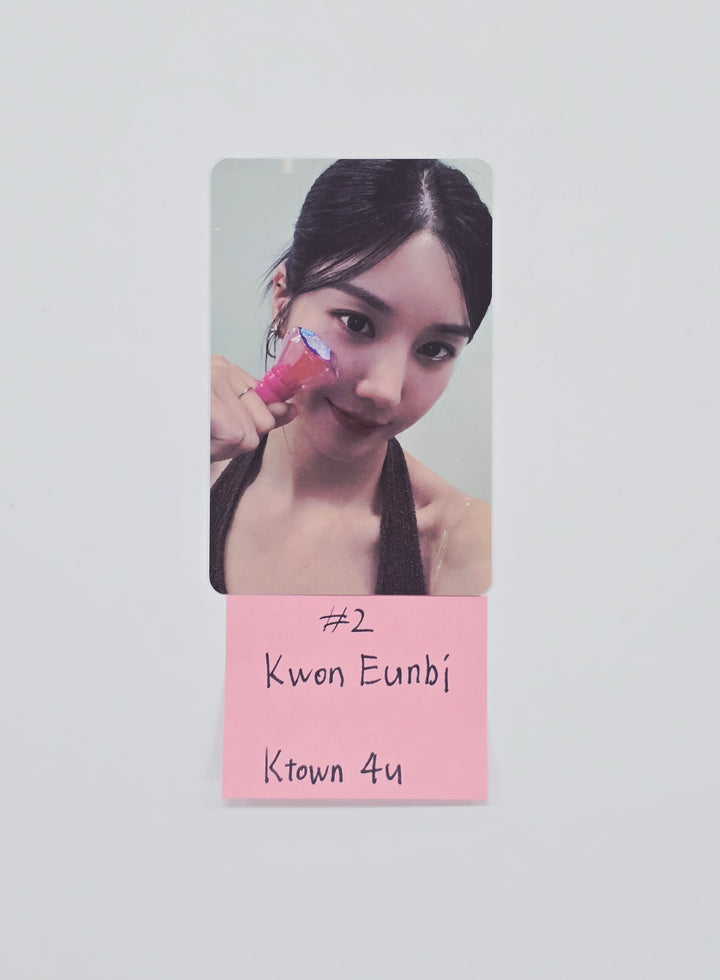 Kwon Eunbi 1st single "The Flash" - Ktown4U Fansign Event Photocard [26.02.10]