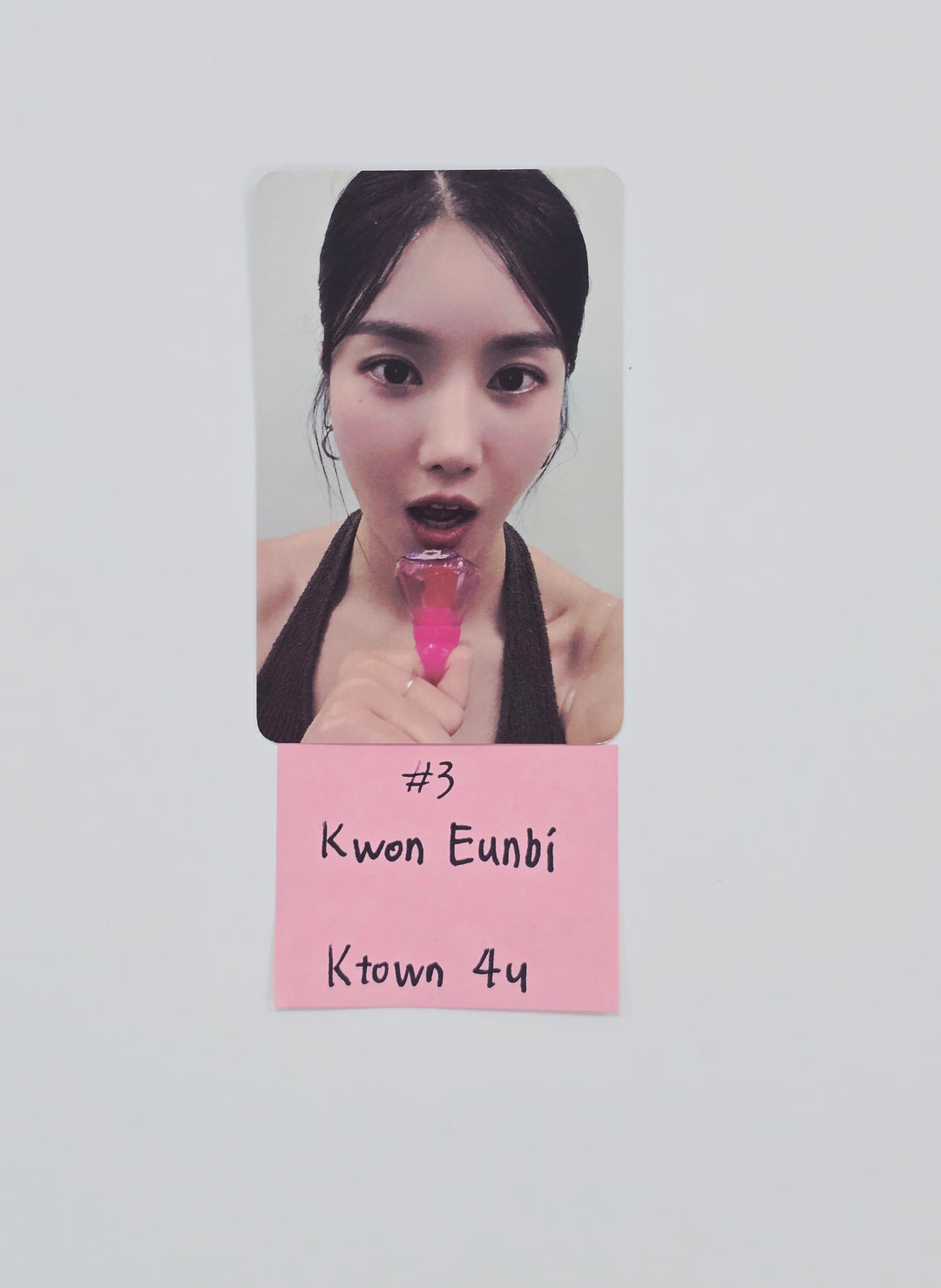 Kwon Eunbi 1st single "The Flash" - Ktown4U Fansign Event Photocard [26.02.10]