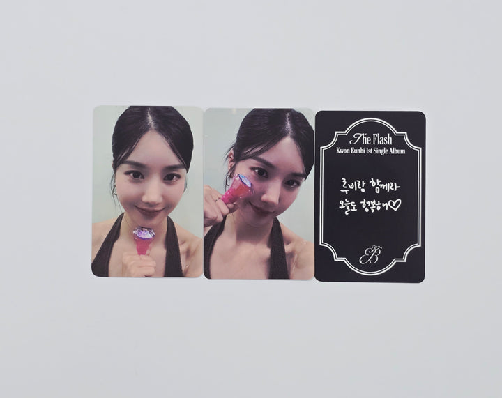 Kwon Eunbi 1st single "The Flash" - Ktown4U Fansign Event Photocard [26.02.10]