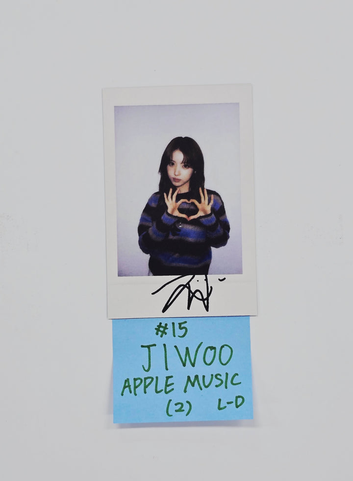 NMIXX "Blue Valentine" - Apple Music Lucky Draw Event Photocard, Polaroid type Photocard R5 [26.02.11]