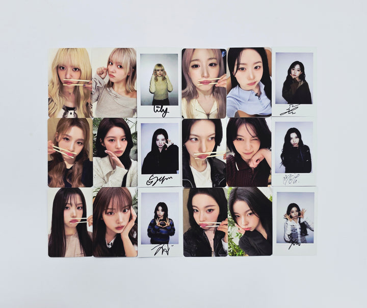NMIXX "Blue Valentine" - Apple Music Lucky Draw Event Photocard, Polaroid type Photocard R5 [26.02.11]