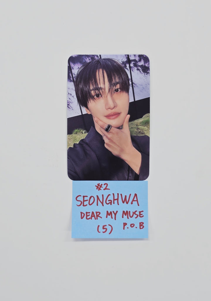 ATEEZ "GOLDEN HOUR : Part.4" - Dear My Muse Pre-Order Benefit Photocard [26.02.11]