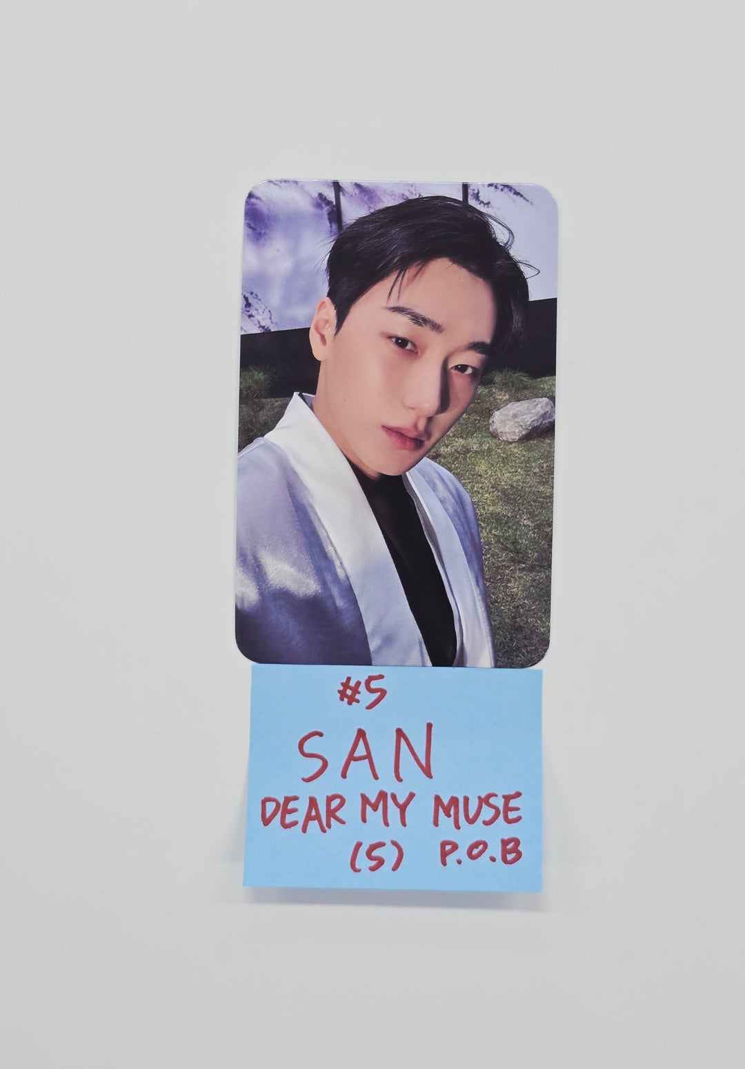 ATEEZ "GOLDEN HOUR : Part.4" - Dear My Muse Pre-Order Benefit Photocard [26.02.11]