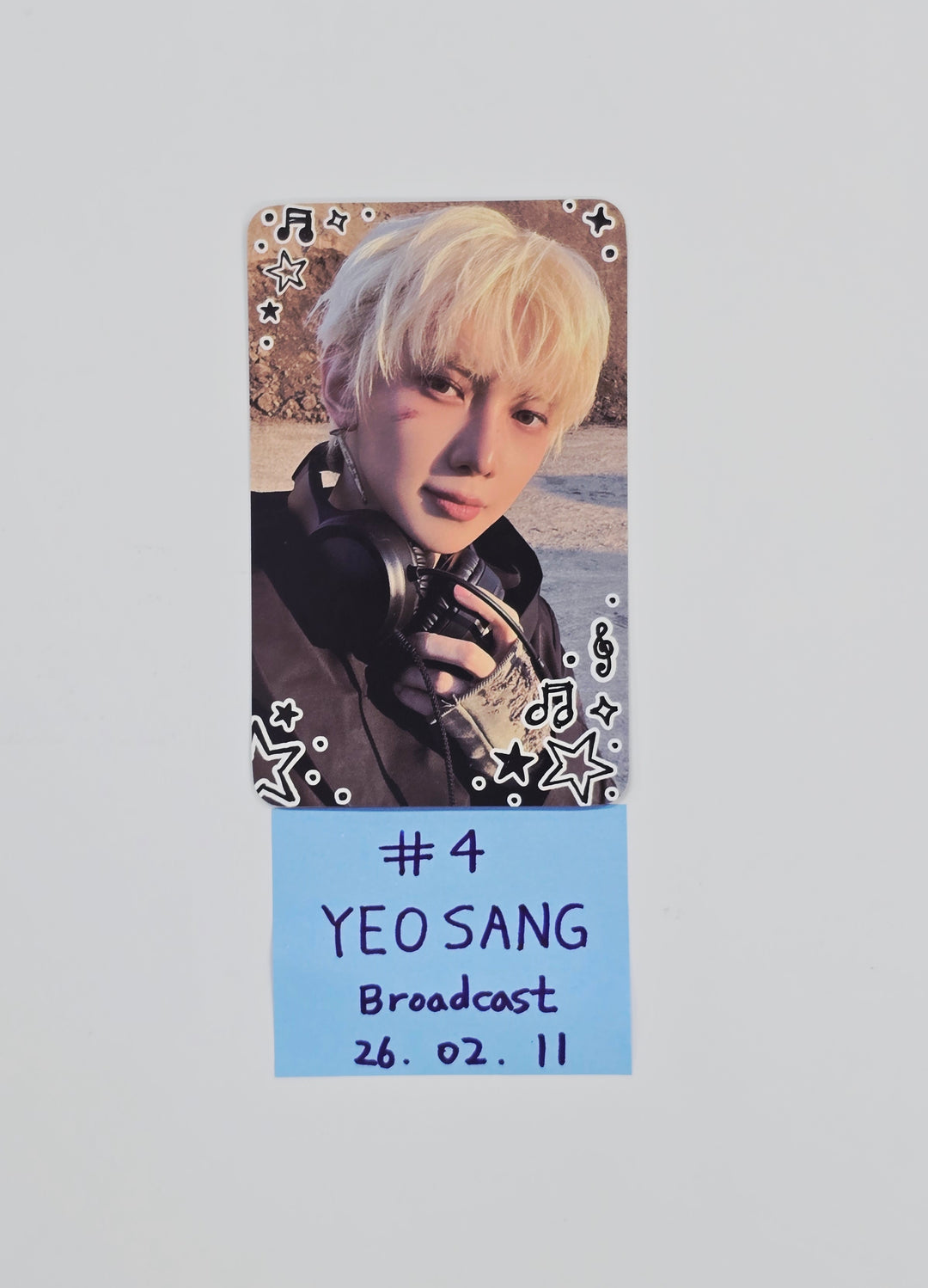 ATEEZ "GOLDEN HOUR : Part.4" - Broadcast Photocard [26.02.11]