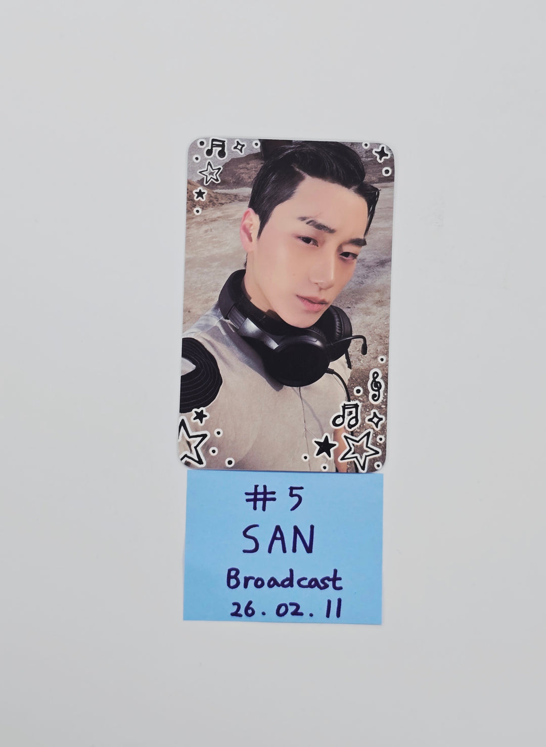 ATEEZ "GOLDEN HOUR : Part.4" - Broadcast Photocard [26.02.11]