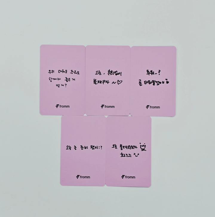 Fromis_9 - ENCORE World Tour Membership Event Photocard Day1 [26.02.11]