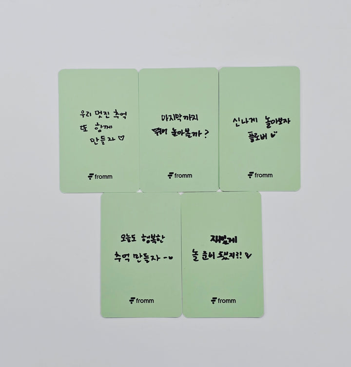 Fromis_9 - ENCORE World Tour Membership Event Photocard Day3 [26.02.11]