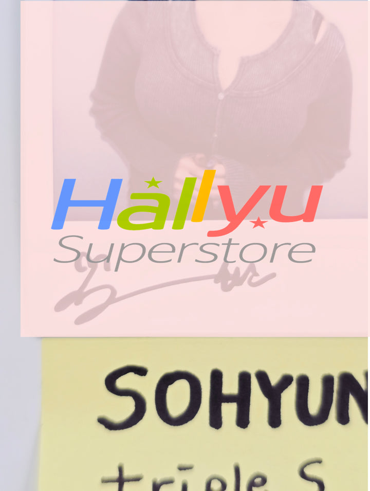 SOHYUN (of TripleS) - Hand Autographed(Signed) Polaroid [26.02.11]