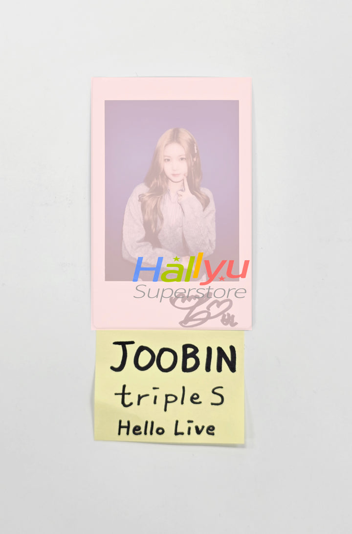 JOOBIN (of TripleS) - Hand Autographed(Signed) Polaroid [26.02.11]