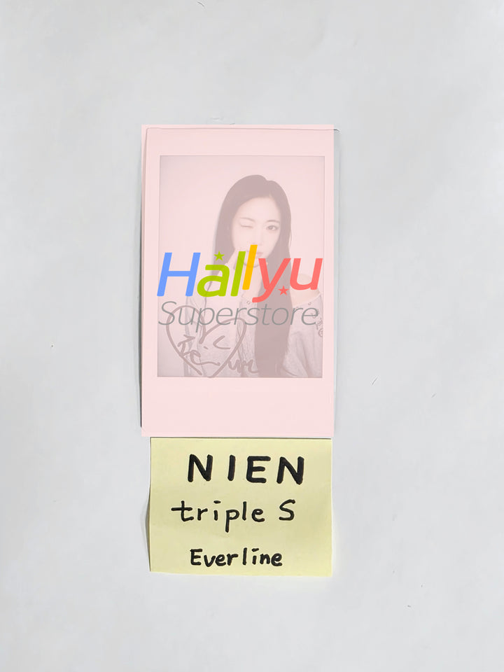 NIEN (of TripleS) - Hand Autographed(Signed) Polaroid [26.02.11]