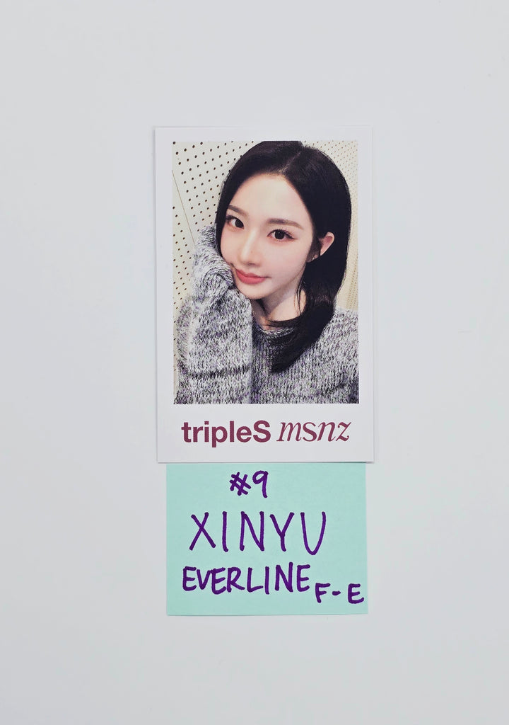 Triples_msnz "Beyond Beauty" - Everline Fansing Event Polaroid type Photocard R3 (Objekt Music Album ver.) [26.02.12]