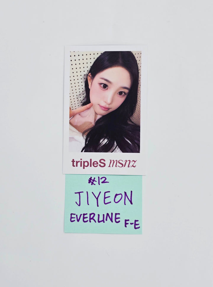Triples_msnz "Beyond Beauty" - Everline Fansing Event Polaroid type Photocard R3 (Objekt Music Album ver.) [26.02.12]