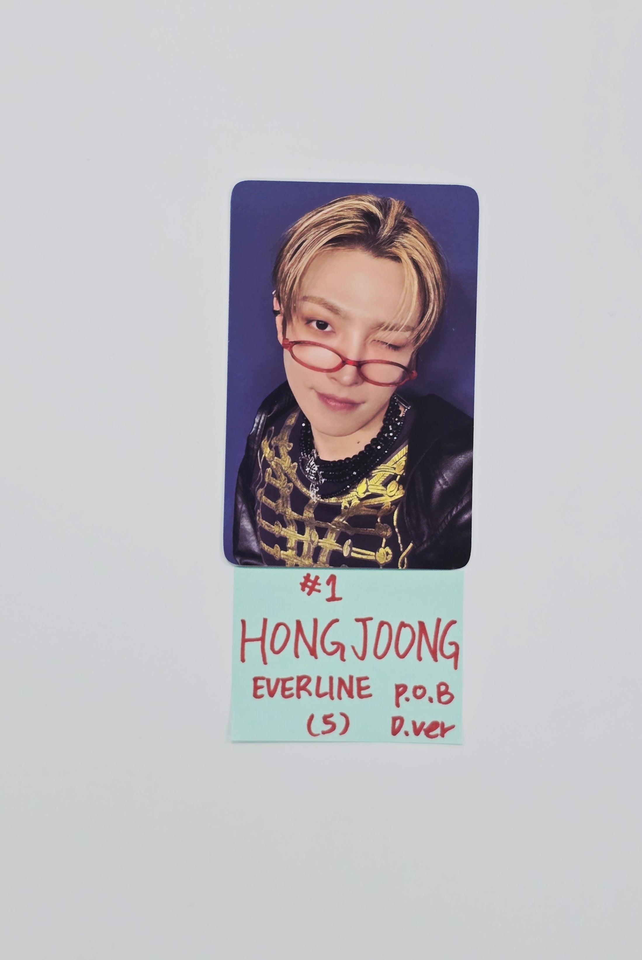 ATEEZ GOLDEN HOUR:4 EVERLINE ラキドロ サン ATEEZ 13th Mini Album Golden Hour Part.4 Everline Lucky Draw