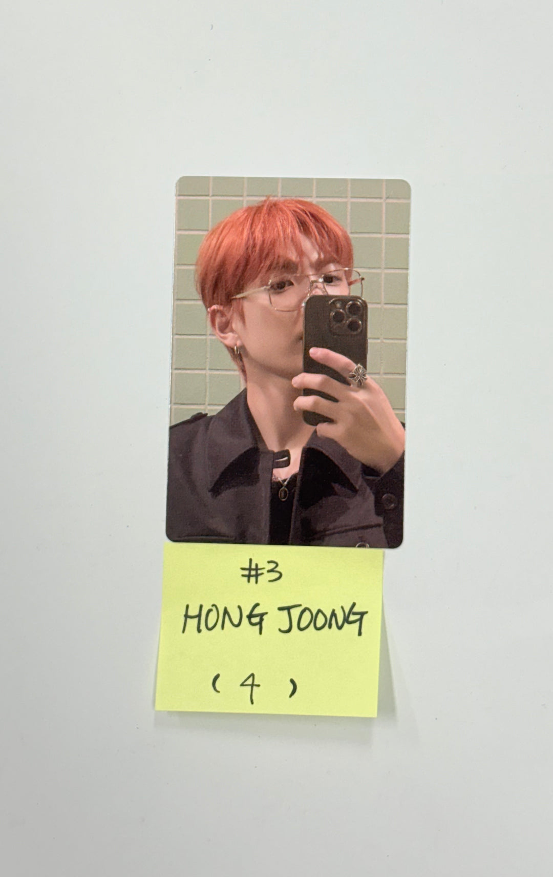 ATEEZ "GOLDEN HOUR : Part.4" - Official Photocard (hongjoong, seonghwa, yunho, yeosang) [26.02.12]