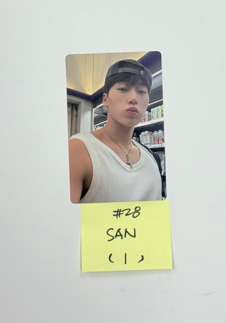 ATEEZ "GOLDEN HOUR : Part.4" - Official Photocard (san, mingi, wooyoung, jongho) [26.02.12]