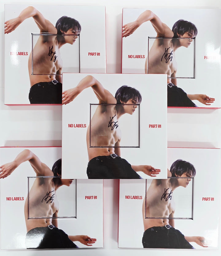 YEONJUN (Of TXT) "NO LABELS: PART 01" - Hand Autographed(Signed) Promo Album [26.02.12]