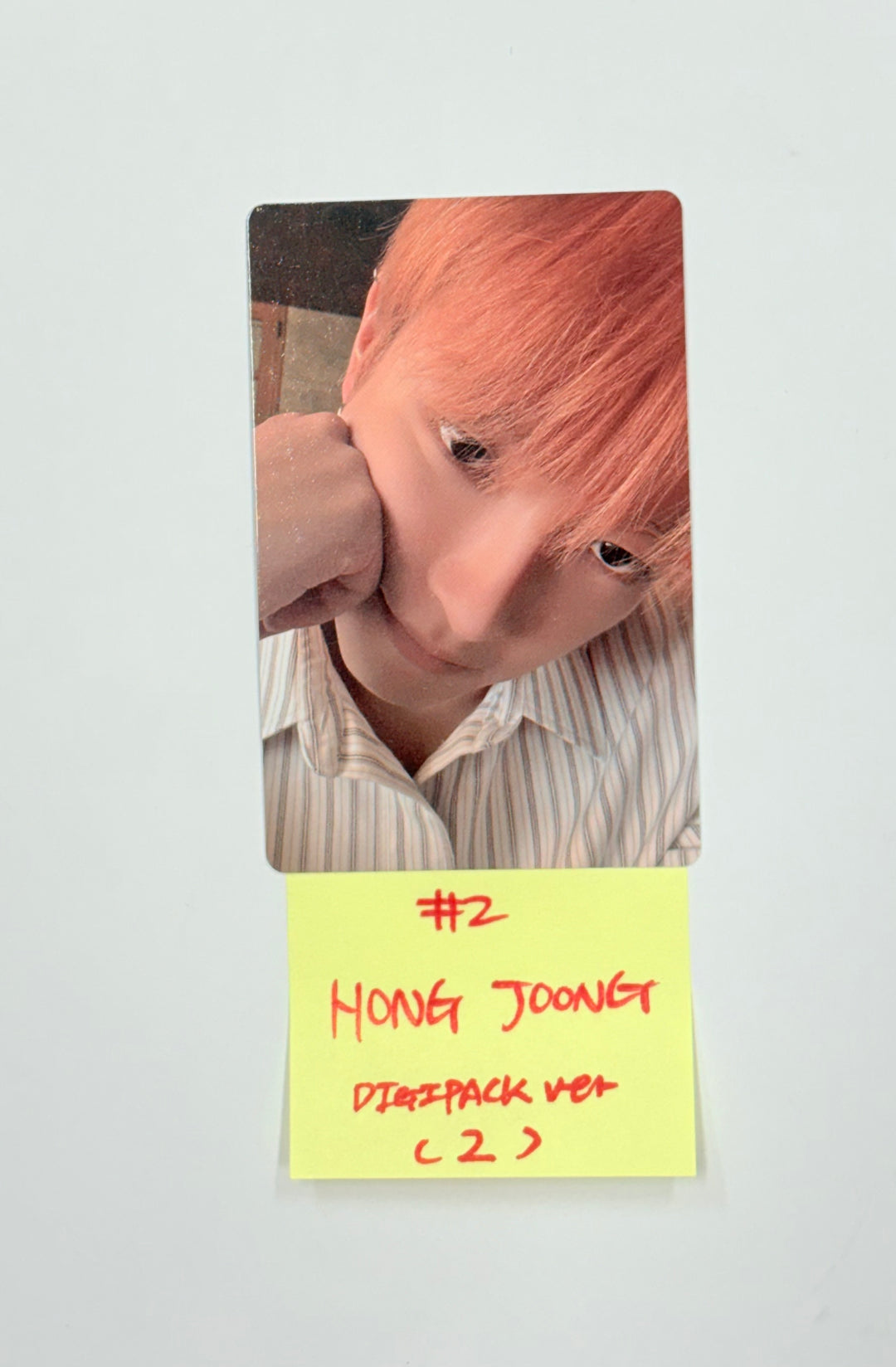 ATEEZ "GOLDEN HOUR : Part.4" - Official Photocard (Digipack ver) (hongjoong, seonghwa, yunho, yeosang) [26.02.12]