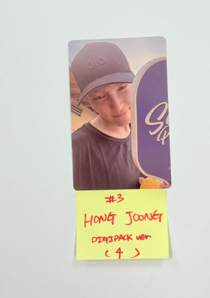 ATEEZ "GOLDEN HOUR : Part.4" - Official Photocard (Digipack ver) (hongjoong, seonghwa, yunho, yeosang) [26.02.12]