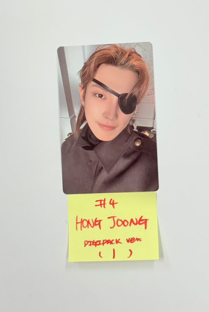 ATEEZ "GOLDEN HOUR : Part.4" - Official Photocard (Digipack ver) (hongjoong, seonghwa, yunho, yeosang) [26.02.12]