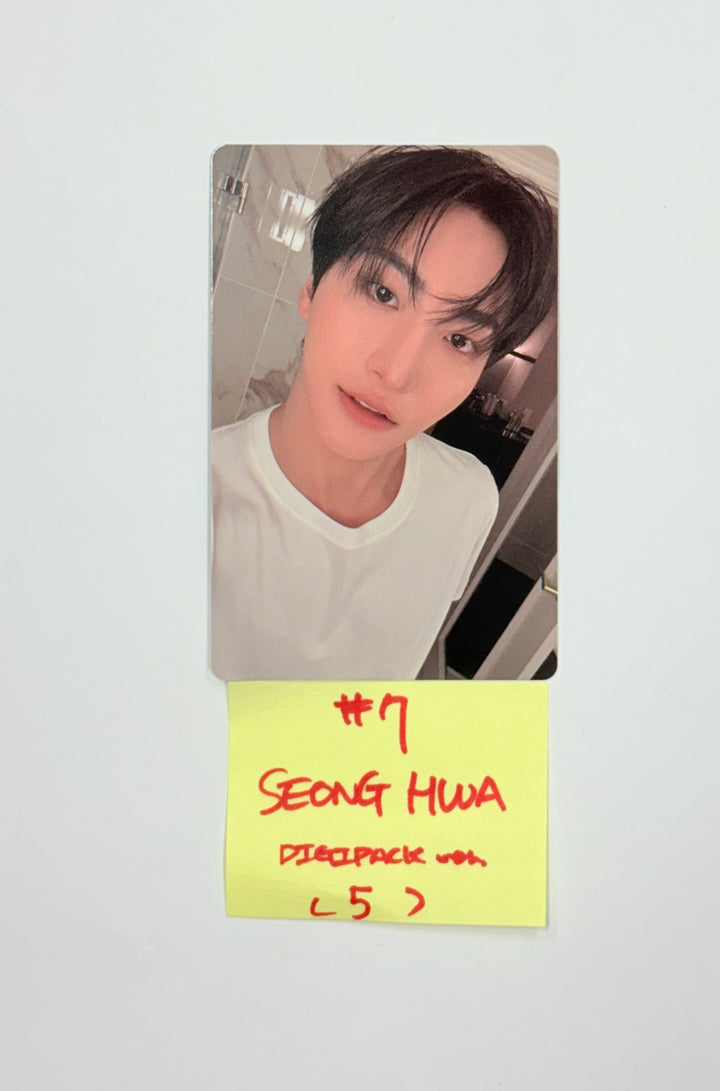 ATEEZ "GOLDEN HOUR : Part.4" - Official Photocard (Digipack ver) (hongjoong, seonghwa, yunho, yeosang) [26.02.12]
