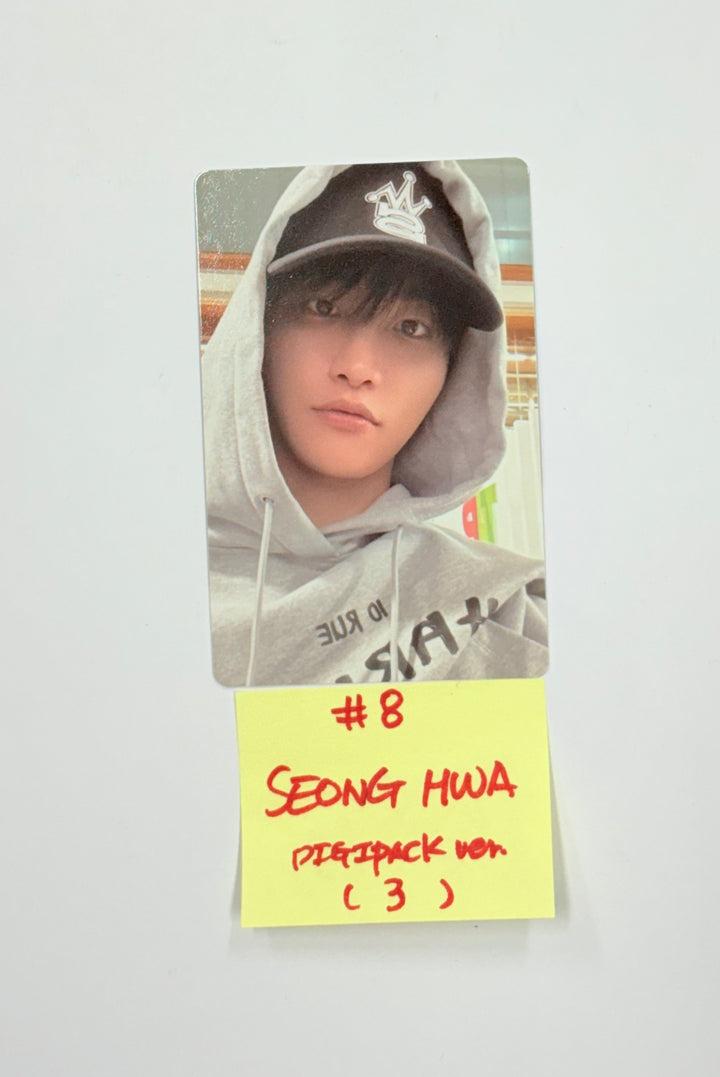 ATEEZ "GOLDEN HOUR : Part.4" - Official Photocard (Digipack ver) (hongjoong, seonghwa, yunho, yeosang) [26.02.12]