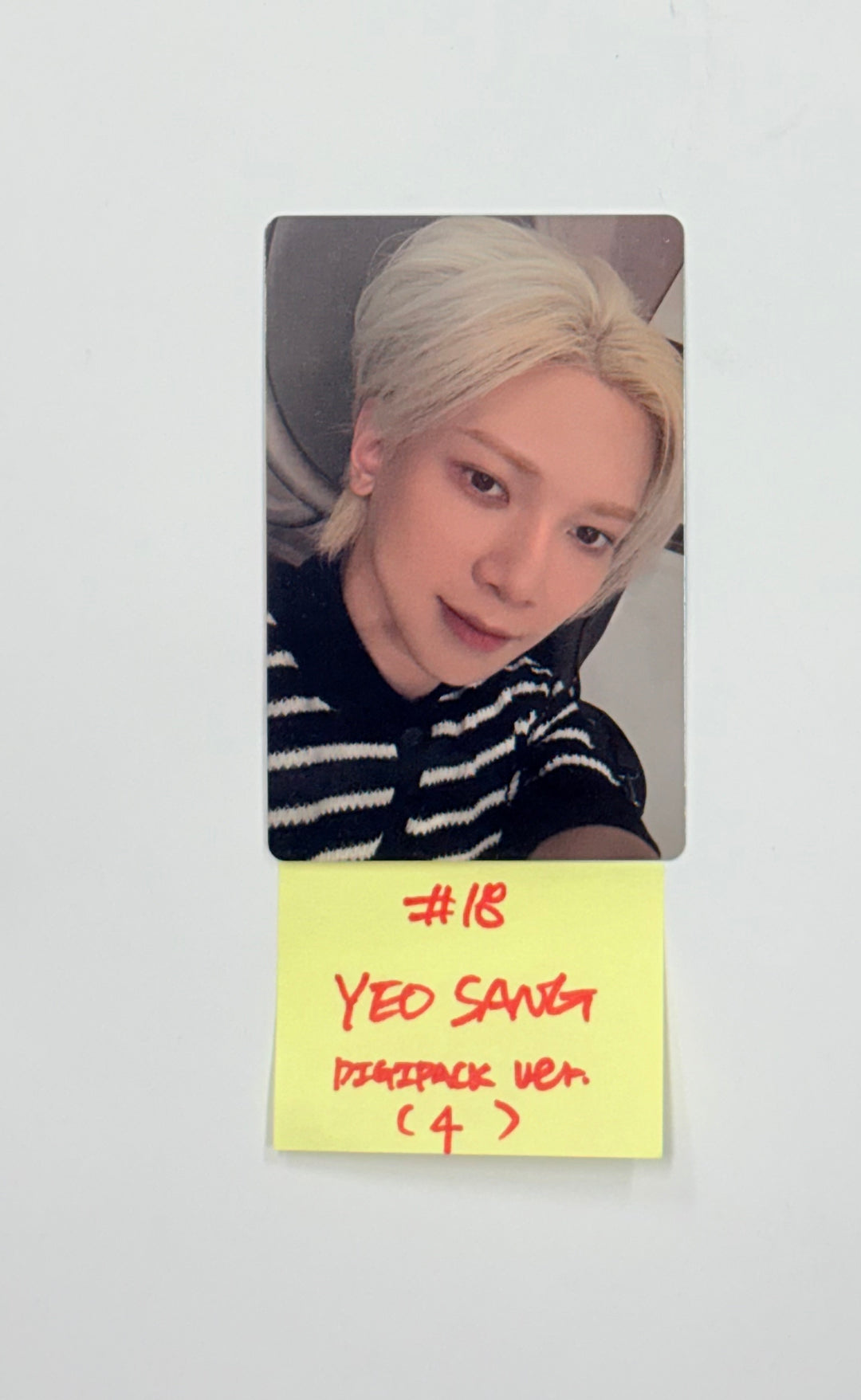 ATEEZ "GOLDEN HOUR : Part.4" - Official Photocard (Digipack ver) (hongjoong, seonghwa, yunho, yeosang) [26.02.12]