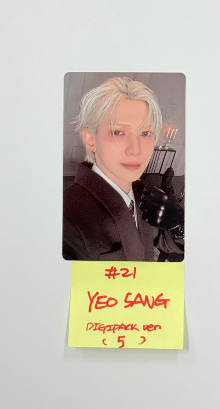 ATEEZ "GOLDEN HOUR : Part.4" - Official Photocard (Digipack ver) (hongjoong, seonghwa, yunho, yeosang) [26.02.12]