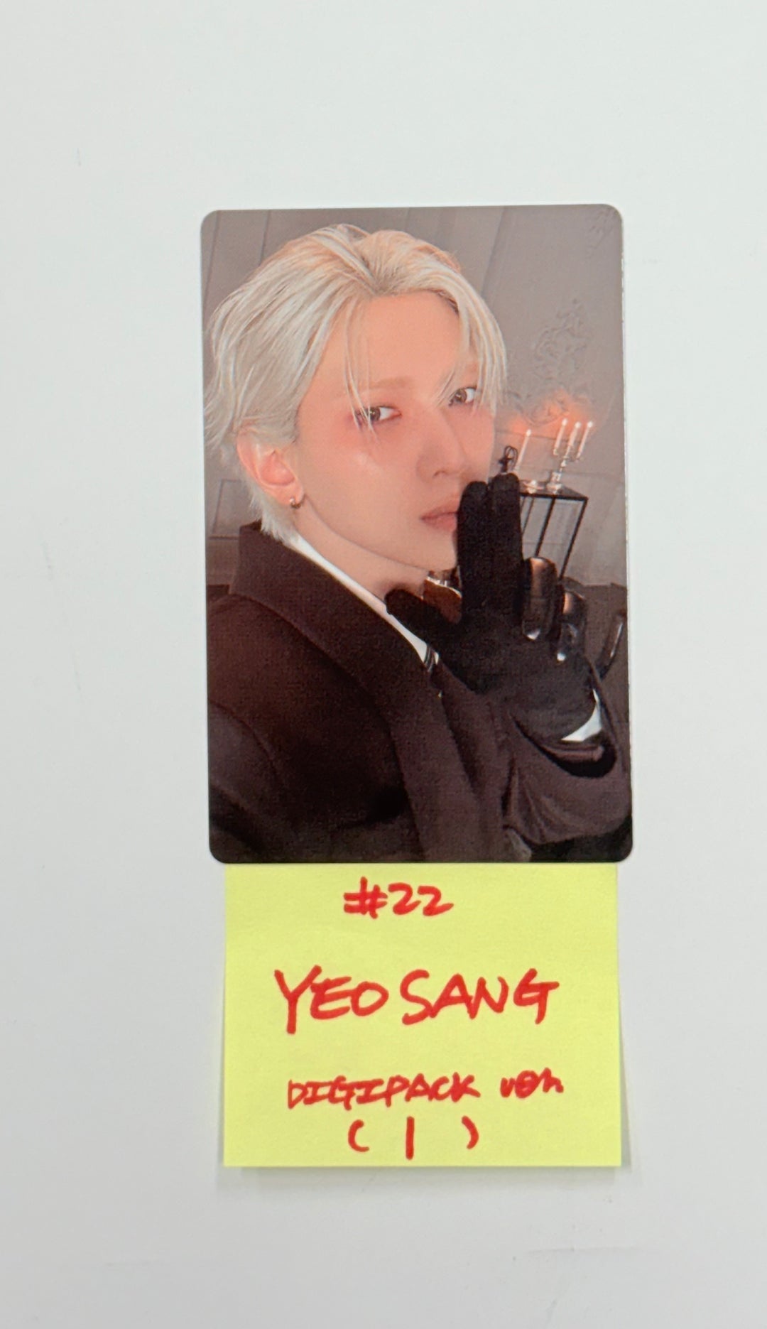 ATEEZ "GOLDEN HOUR : Part.4" - Official Photocard (Digipack ver) (hongjoong, seonghwa, yunho, yeosang) [26.02.12]