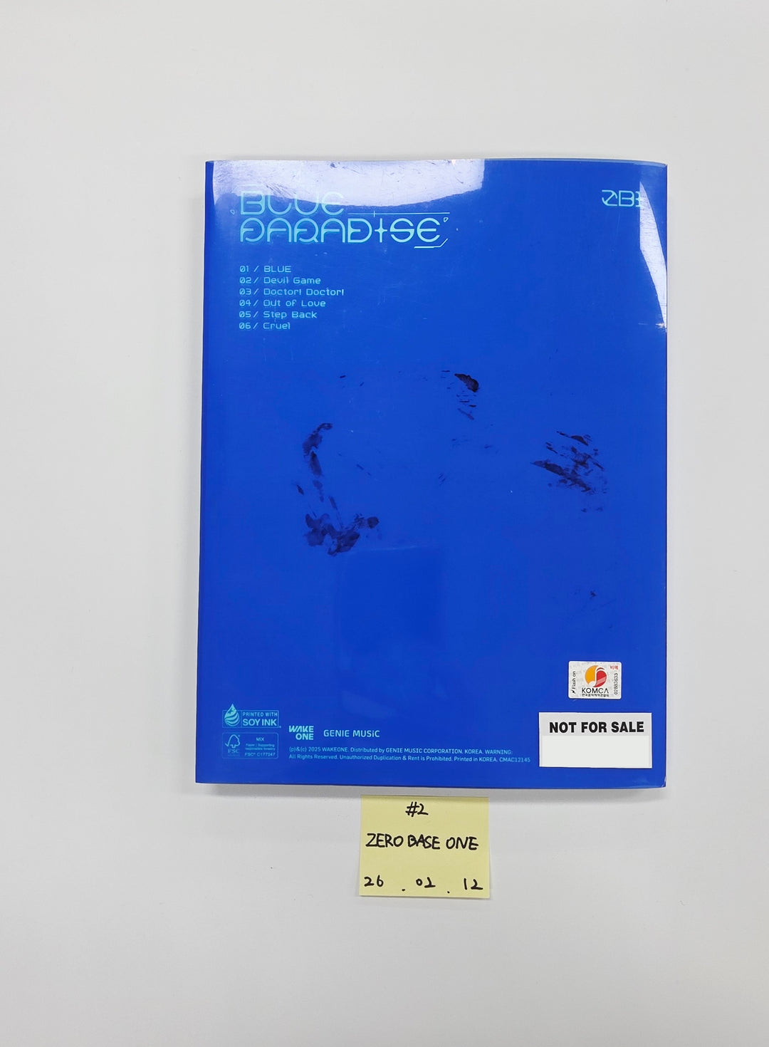 ENHYPEN "THE SIN : VANISH", ZEROBASEONE "BLUE PARADISE", TWS "play hard", Xdinary Heroes "LXVE to DEATH", &TEAM "Back to Life" - Hand Autographed(Signed) Promo Album [26.02.12]