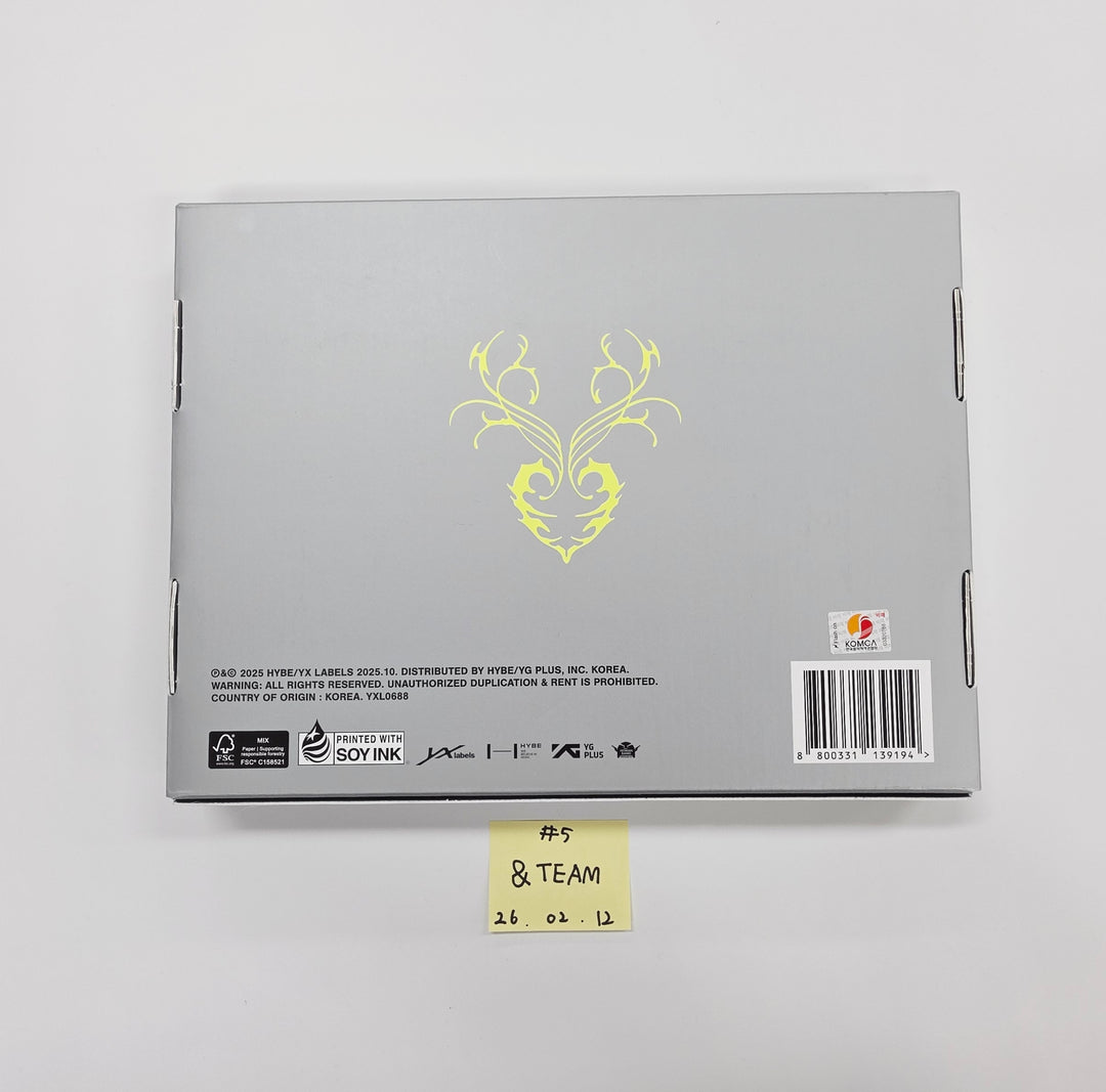 ENHYPEN "THE SIN : VANISH", ZEROBASEONE "BLUE PARADISE", TWS "play hard", Xdinary Heroes "LXVE to DEATH", &TEAM "Back to Life" - Hand Autographed(Signed) Promo Album [26.02.12]