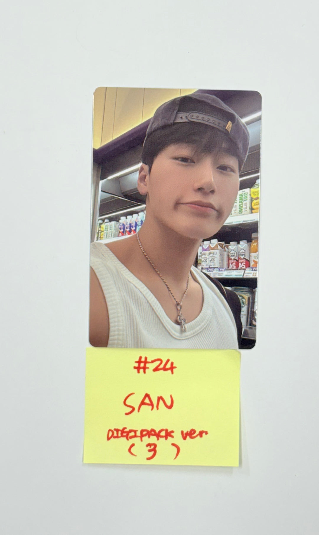 ATEEZ "GOLDEN HOUR : Part.4" - Official Photocard (Digipack ver.) (san, mingi, wooyoung, jongho) [26.02.12]