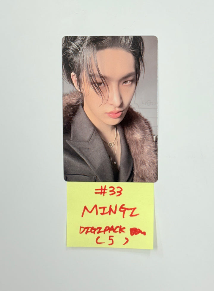 ATEEZ "GOLDEN HOUR : Part.4" - Official Photocard (Digipack ver.) (san, mingi, wooyoung, jongho) [26.02.12]