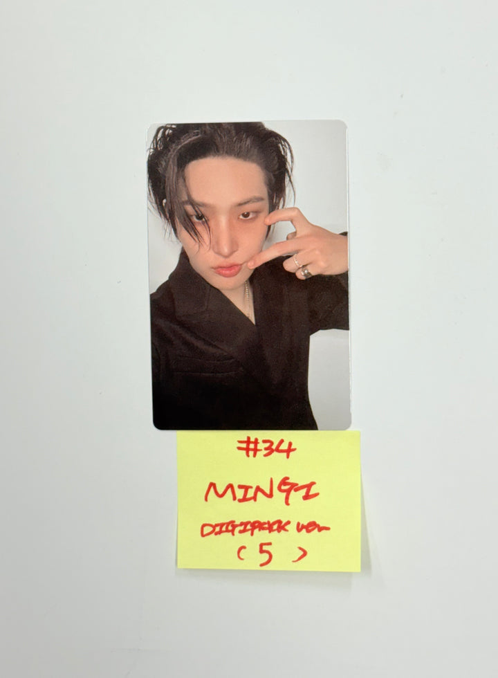 ATEEZ "GOLDEN HOUR : Part.4" - Official Photocard (Digipack ver.) (san, mingi, wooyoung, jongho) [26.02.12]