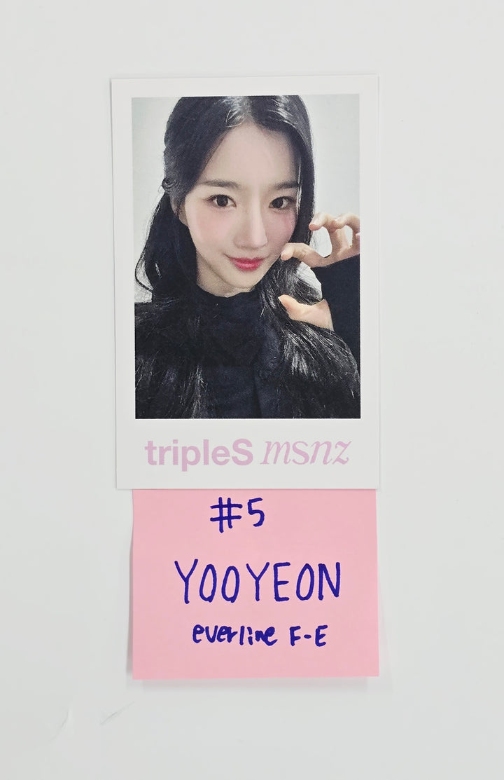 Triples_msnz "Beyond Beauty" - Everline Fansing Event Polaroid type Photocard R4 (Objekt Music Album ver.) [26.02.13]