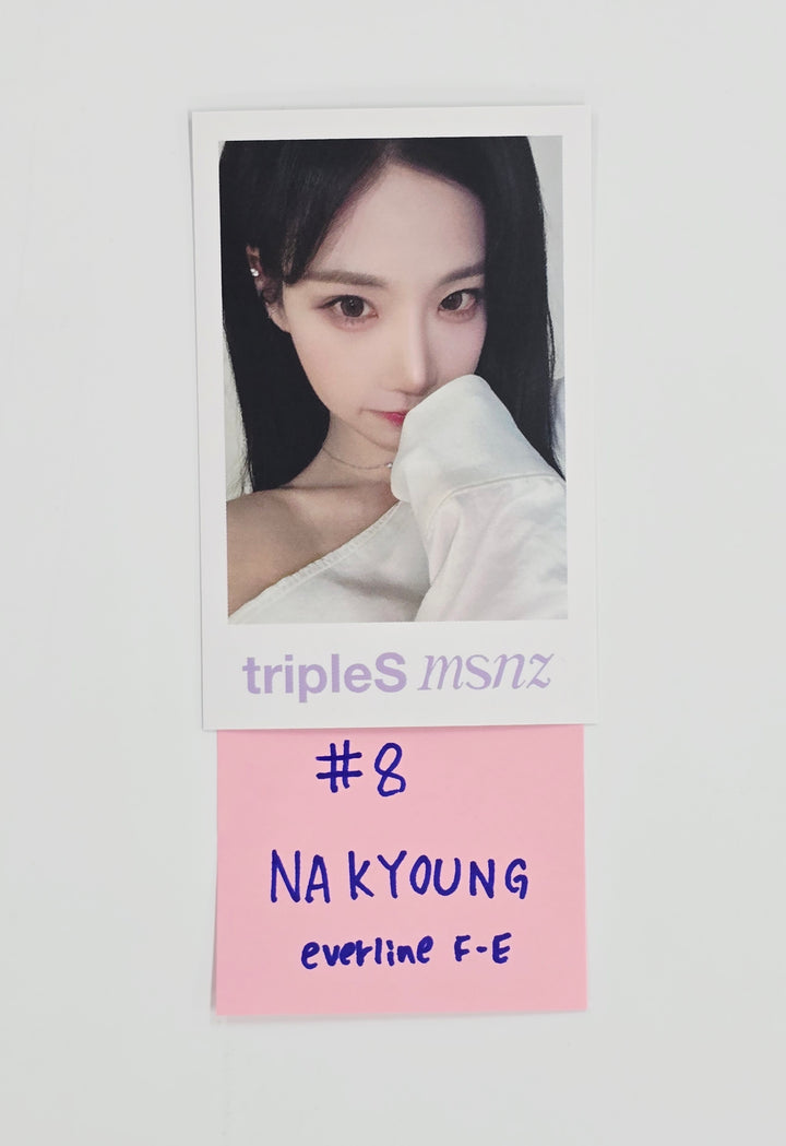 Triples_msnz "Beyond Beauty" - Everline Fansing Event Polaroid type Photocard R4 (Objekt Music Album ver.) [26.02.13]