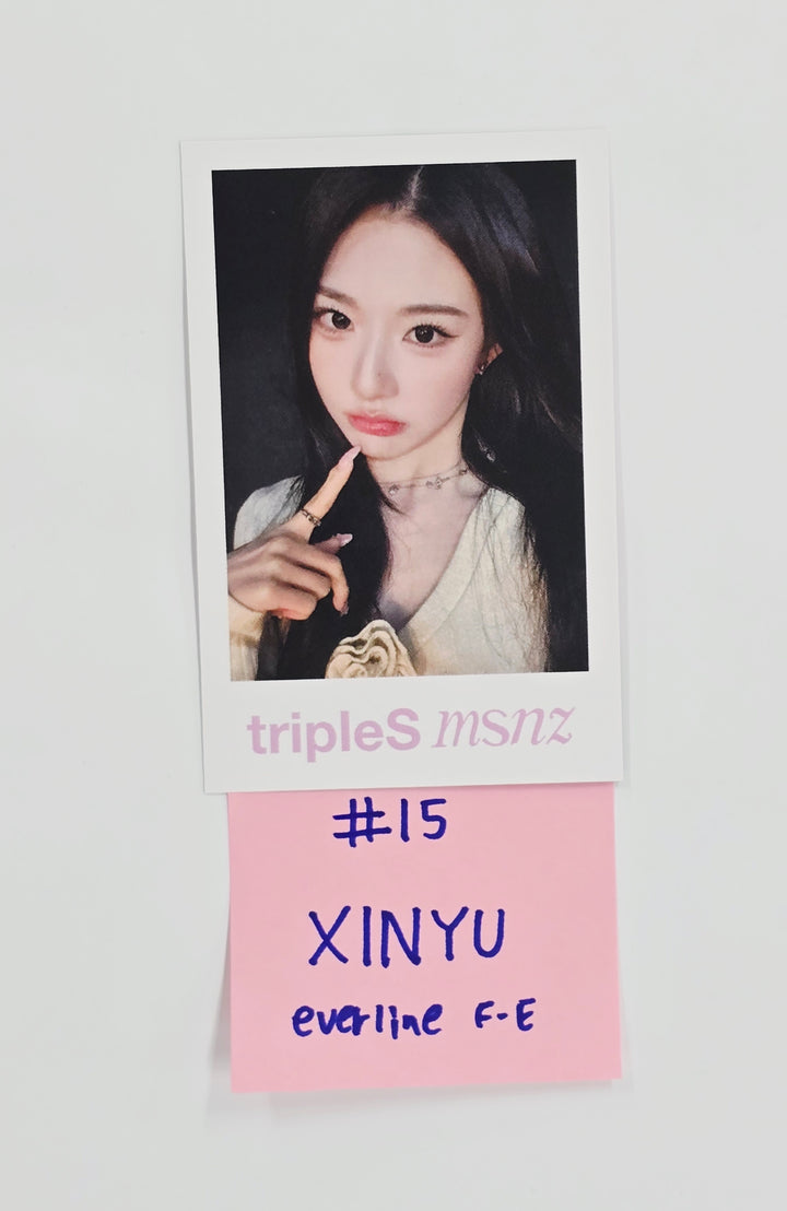 Triples_msnz "Beyond Beauty" - Everline Fansing Event Polaroid type Photocard R4 (Objekt Music Album ver.) [26.02.13]