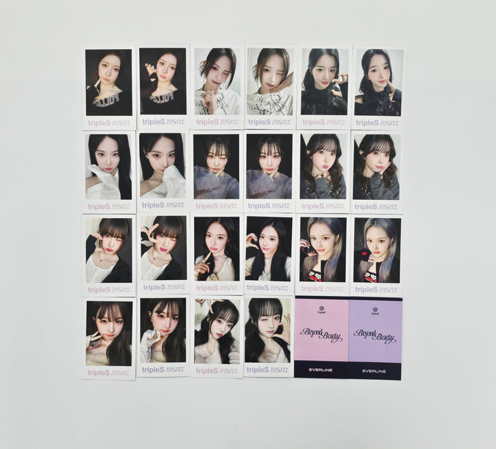 Triples_msnz "Beyond Beauty" - Everline Fansing Event Polaroid type Photocard R4 (Objekt Music Album ver.) [26.02.13]
