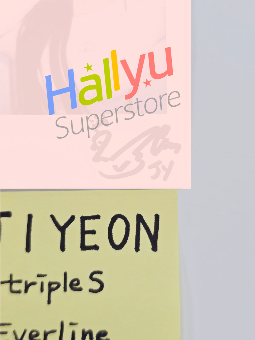 JIYEON (of TripleS) - Hand Autographed(Signed) Polaroid [26.02.13]