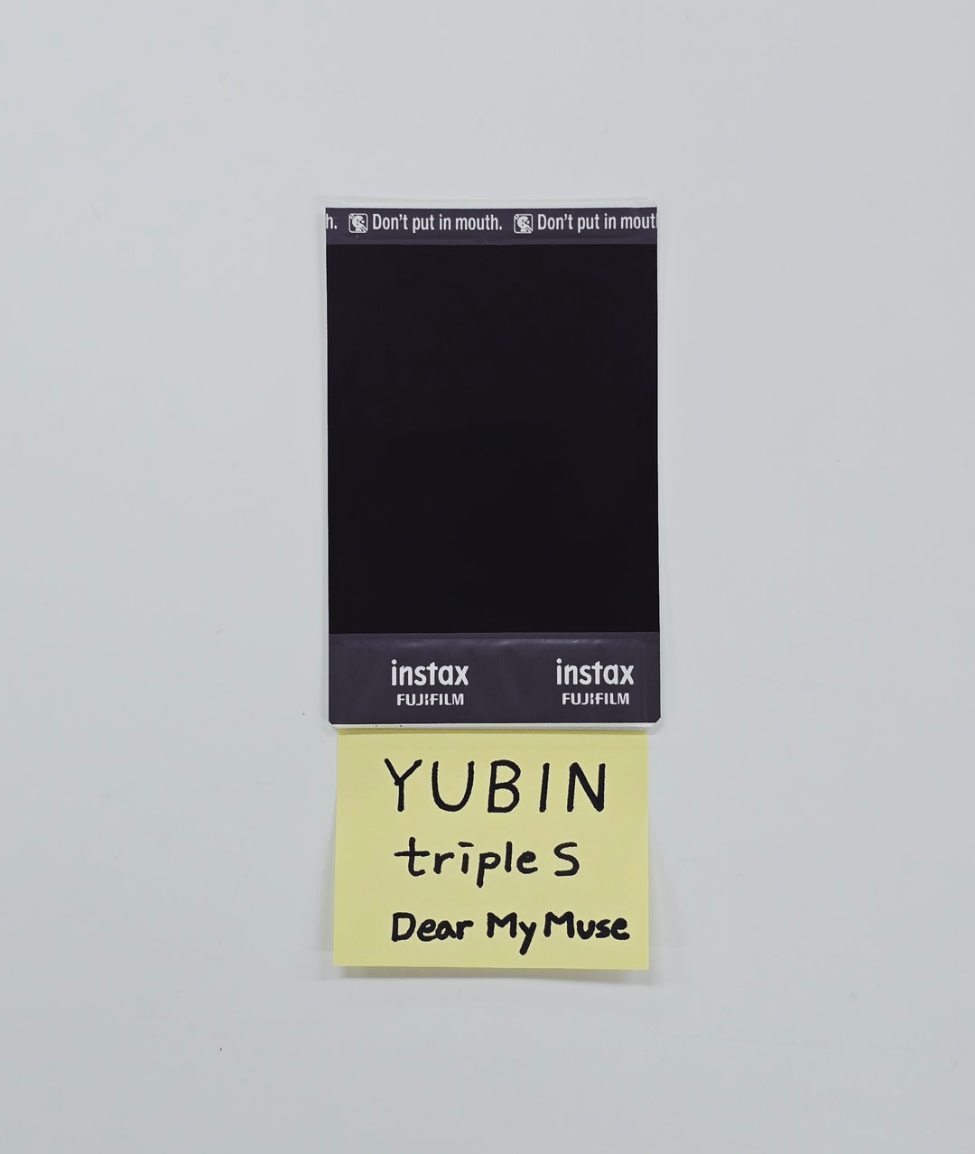 YUBIN (of TripleS) - Hand Autographed(Signed) Polaroid [26.02.13]