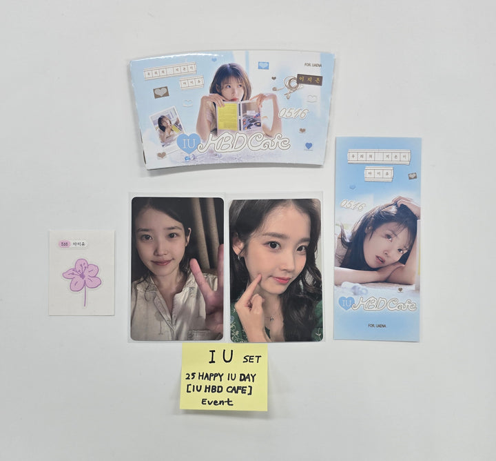 IU - 25 Happy IU Day "IU HBD CAFE" Event Photocard set [26.02.13]
