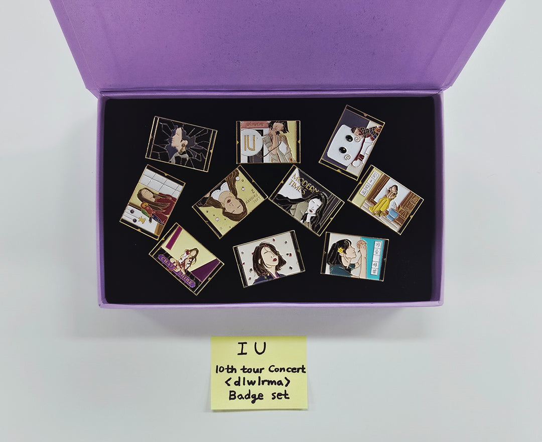 IU - 10th Tour Concert Badge set [26.02.13]
